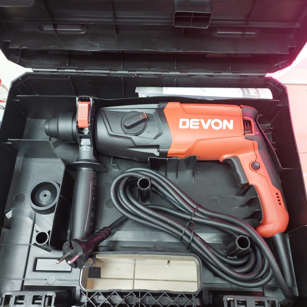 Перфоратор DEVON 1107-26DRE SDS