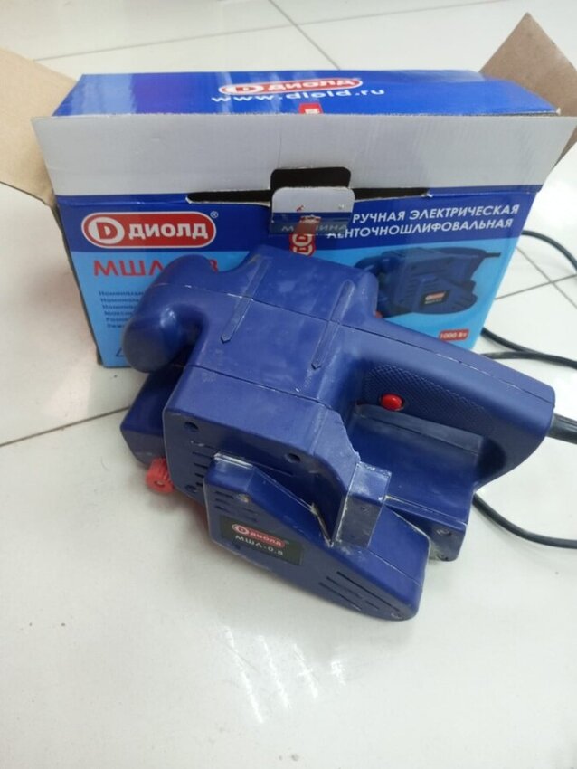 Шлифмашина ленточная Диолд мшл 0.8