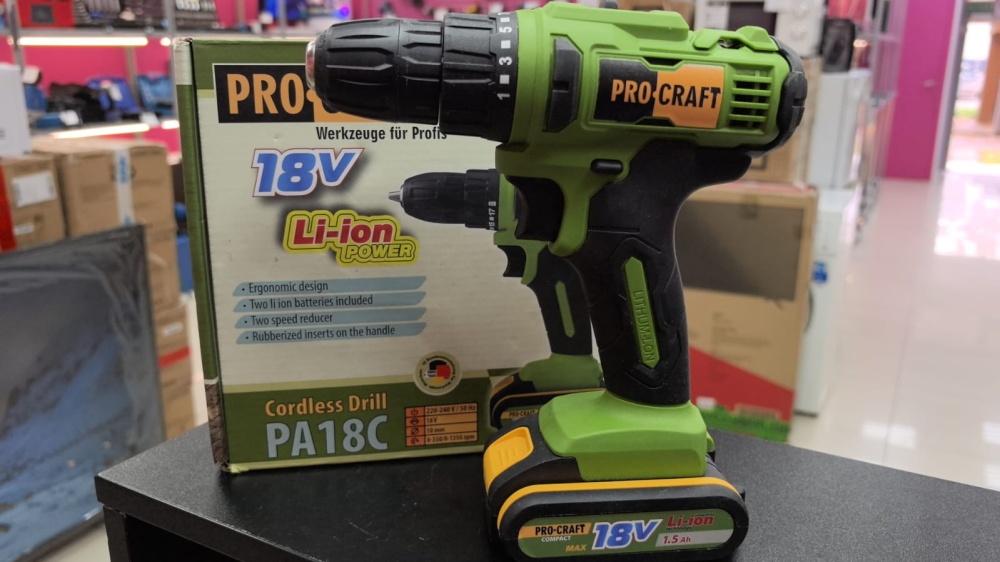 Шуруповерт ProCraft PA18C