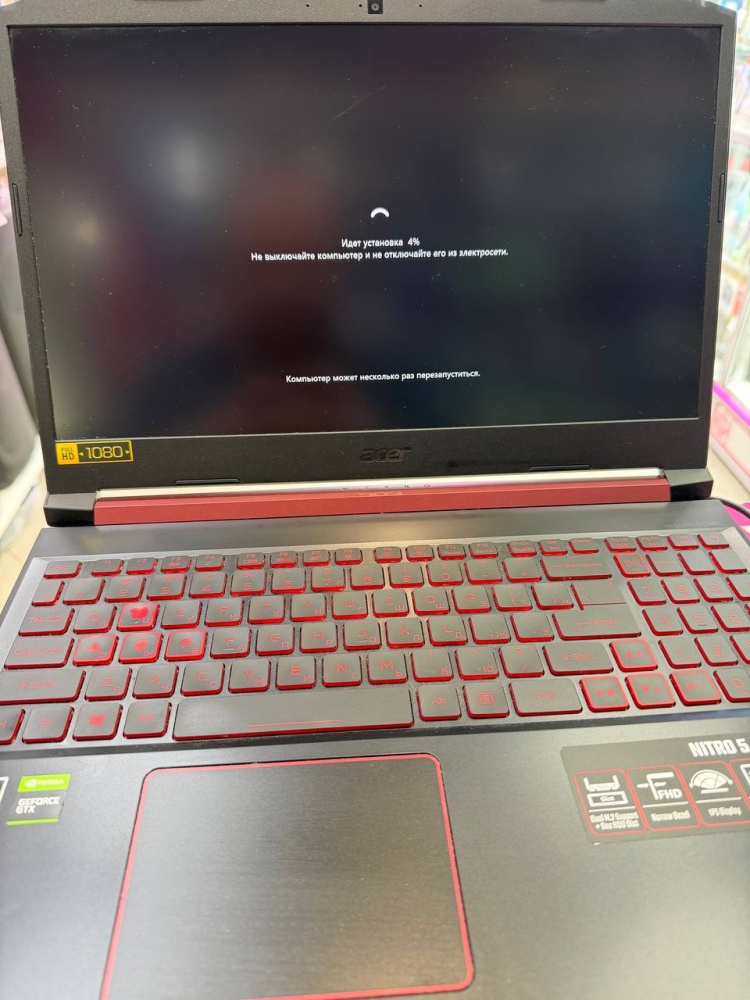 Ноутбук Acer Ryzen 5 3550H/12/512SSD/GTX1650