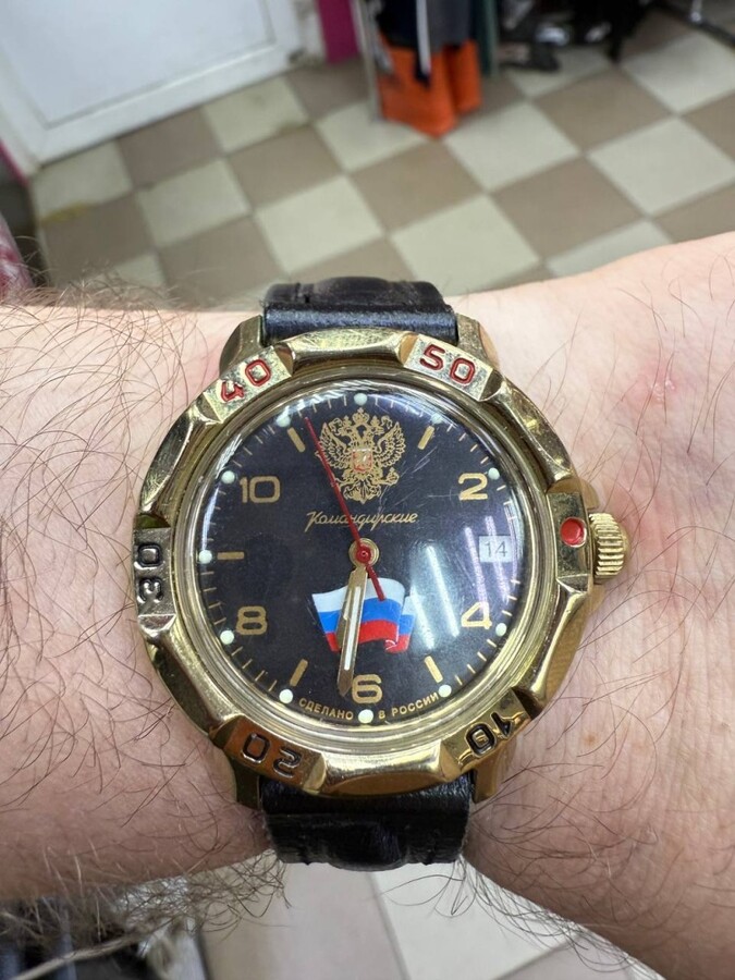 Часы КОМАНДИРСКИЕ